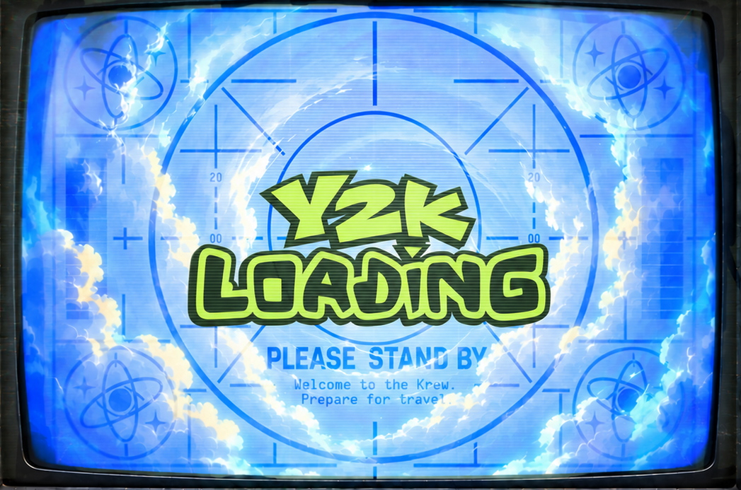 Y2K Loading standby screen